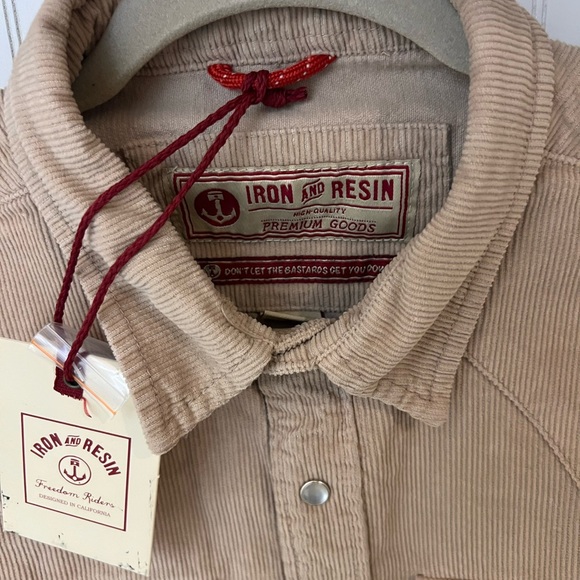 Iron & Resin Corduroy Ojai Shirt - Picture 3 of 14